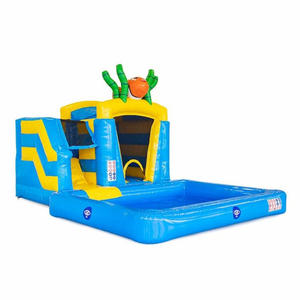 Alliance en plein air Excitant Intéressant <span class=keywords><strong>location</strong></span> commerciale d'événements de fête toboggan gonflable maison de rebond <span class=keywords><strong>avec</strong></span> <span class=keywords><strong>piscine</strong></span> d'atterrissage - Product Image 1