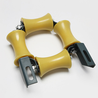 Dispositif de guidage de chaîne de compensation d'ascenseur, Roue de guidage de fosse anti-tremblement 90*59