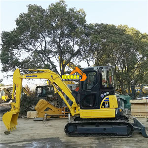 Mini-excavatrice Komatsu PC50MR-2 d'occasion, 5 tonnes, d'origine japonaise, à bras court, compacte, modèle 2018, moteur, capacité de la benne de 0,2 m³ - Product Image 1