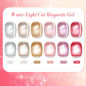 BORN PRETTY PRO Gel magnétique effet perle de verre ultra brillant, <span class=keywords><strong>semi</strong></span>-<span class=keywords><strong>permanent</strong></span>, cristal, pierre, large, effet œil de chat, gel polish - Product Image 2