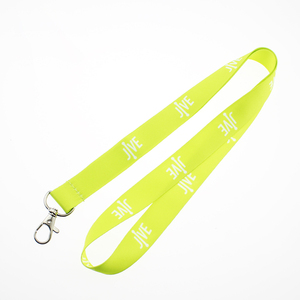 Custom Polyester Lanyards with Rectangle Shape and CMYK Color Personalized with Your Logo Via Thermal Transfer Printing