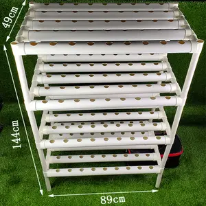 Séchoir à herbes noir hydroponique 2-8 couches avec fermeture à glissière