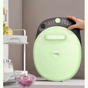 Plaque de cuisson électrique Midea, chauffage double face, poêle antiadhésive, grill 377X290X150mm, vert - Product Image 6