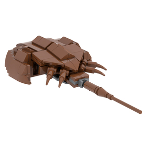 MOC3052 <span class=keywords><strong>herradura</strong></span> cangrejo 146 Uds ladrillos serie Animal recoger plástico educativo ensamblar DIY bloques de construcción para niños juguetes de regalo - Product Image 6