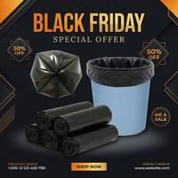 Sacs poubelles noirs plats thermosoudés, robustes, jetables, pour poubelles de cuisine, personnalisables, vente en gros, OEM