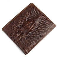 Dompet kulit buaya pria, dompet kulit pria motif buaya, tempat kartu kredit