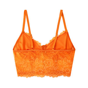 Oem Odm Dames Mode Oranje Sexy Lingerie <span class=keywords><strong>Corset</strong></span> Sexy Tops Kant <span class=keywords><strong>Corset</strong></span> Top Voor Vrouwen Push Up Bh - Product Image 5