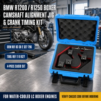 Kit d'outils de calage de l'arbre à cames et de synchronisation du vilebrequin compatible avec les moteurs BMW R1200 / R1250 Boxer