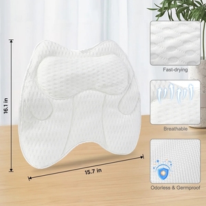 Almohada de Baño de Lujo para Aliviar el Estrés y Rejuvenecer, Almohada para Bañera con Bolsa de Lavado - Product Image 3
