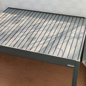 Pergola GHUSTRUD, idées modernes de luxe pour l'extérieur, jardin, pergola en aluminium avec toit couvert imperméable et télécommande - Product Image 4