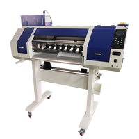 Machine d'impression numérique textile pour t-shirts, imprimante jet d'encre à film PET thermique, double têtes d'impression I3200, imprimante d'étiquettes, CMYK, pigment blanc