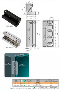 Bisagra para Horno SK2-002 Apta para Puertas Convexas con Buena Capacidad <span class=keywords><strong>de</strong></span> Carga - Product Image 2