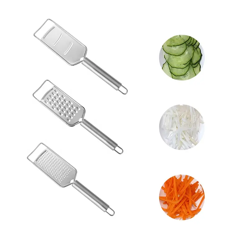 grater cutter lemon potato table food flat Stainless steel garlic grater kitchen cassava chesse coconut vegetable cheese grater