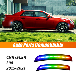 Bán Buôn Xe <span class=keywords><strong>LED</strong></span> Phía Trước Phía Sau Bumper Đèn Cho Chrysler 300 2015 2021 Xe Side Đánh Dấu Ánh Sáng - Product Image 4