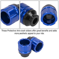Pièces métalliques en aluminium personnalisées OEM, usinage CNC, cuve de fourche avant en alliage d'aluminium, anti-collision, absorption des chocs