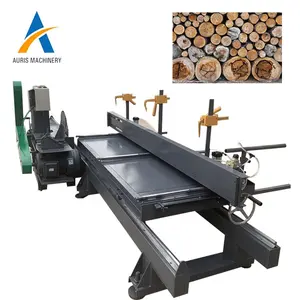 Industrial log saw log horizontal saw electric log saw wood log cutting saw machine multi-blade saw for log