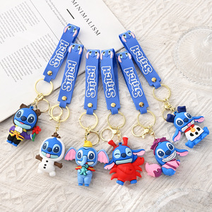 <span class=keywords><strong>Portachiavi</strong></span> Creativo <span class=keywords><strong>a</strong></span> Forma di Animale Travestito Stitch, Simpatico <span class=keywords><strong>Portachiavi</strong></span> Cartoon Stitch, per Borse da Uomo e Donna, Ciondoli, Regali - Product Image 1