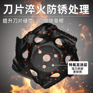 Rotary Blade Dragon Claw Plate Black For Garden <b>Tools</b> Lawn Mower Accessories - Product Image 3