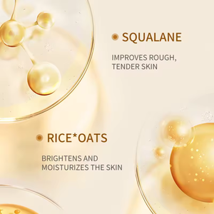 Kore nemlendirici gündüz ve gece kuru cilt kremi doğal pirinç beyazlatma yüz kremi - Product Image 4