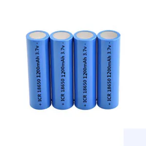 Bán Hot Giá Rẻ Nhà Máy Giá Trung Quốc Icr 3.7V 1200Mah Li-ion Sạc Akku Bateria Pilas Pin Di Động 18650 Lithium Ion Battery