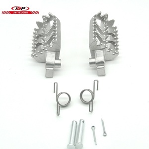 Clavija de pie de Pedal de acero fundido profesional para <span class=keywords><strong>Yamaha</strong></span> 50CC Off Road Bike motocicleta clavijas de pie de bicicleta de carretera - Product Image 1