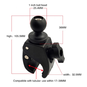 <strong>Monitor</strong> Pc Bracket Adapter 100 X 100 Vesa Headrest Bracket Mount Holder Claw 1 Inch Ball Car Headrest Tablet Vesa Clamp for Ram - Product Image 5