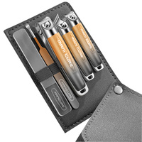 Kit professionnel de coupe-ongles 5 pièces, outils de soin des pieds, acier inoxydable, ensemble de manucure et pédicure pour femmes et hommes