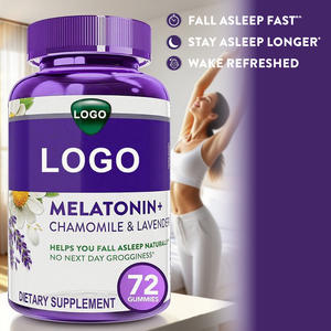 Fabricant professionnel OEM ODM de marque privée, mélatonine végétalienne personnalisée pour la santé, gommes pour dormir rapidement, suppléments de bonbons - Product Image 4