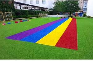 Césped Artificial Colorido Resistente a la Decoloración, Impermeable y Resistente al Fuego, con Protección UV de 35 mm, para Jardín y Paisajismo Exterior - Product Image 4