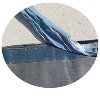 Sous-couche de toiture respirante Jianda en bitume PP/Polyester, résistante aux UV et à la moisissure, haute résistance pour la construction de villas