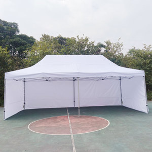 Tenda gazebo commerciale 3x6 con parete laterale per tenda fiera del mercato europeo - Product Image 3