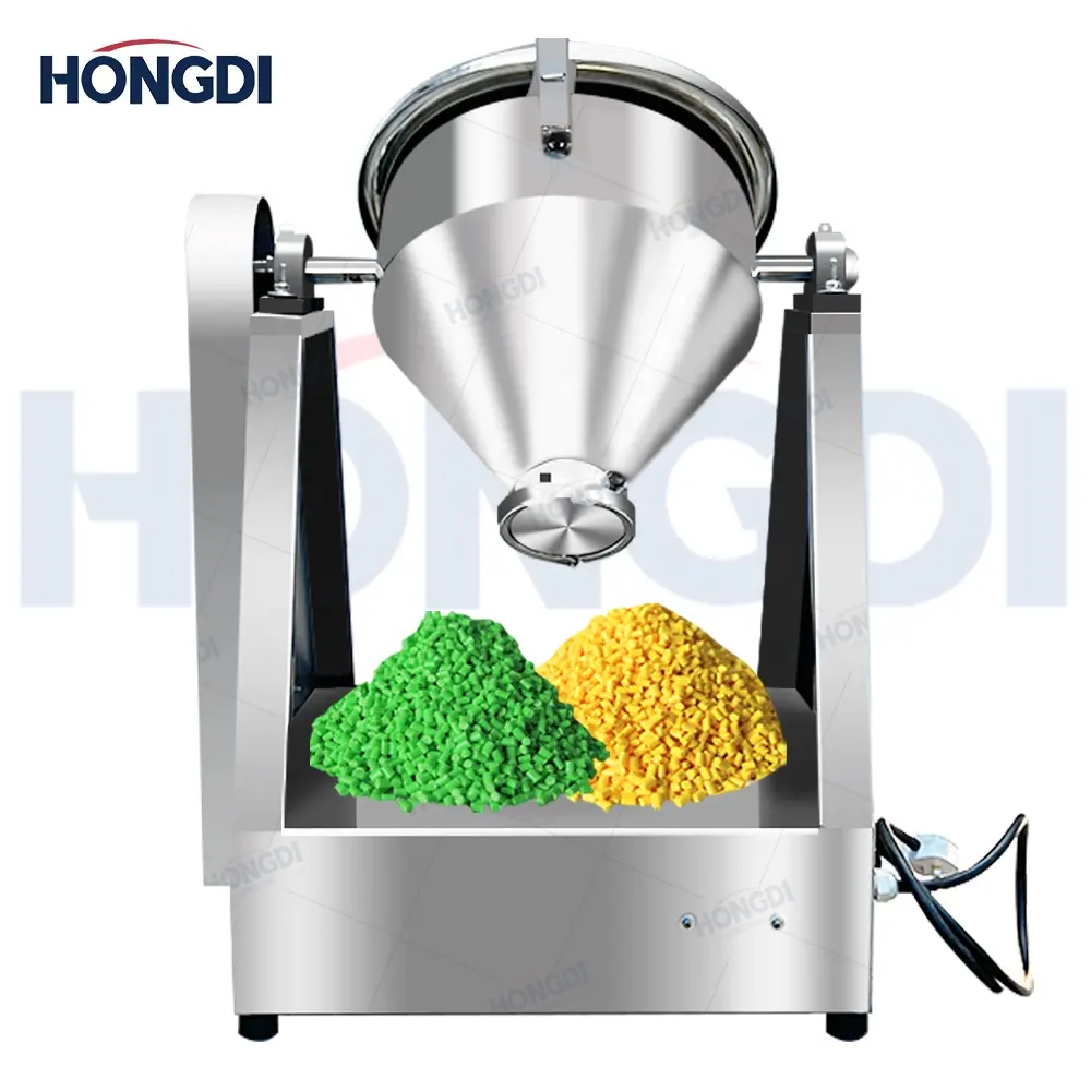 Small precision mixer for laboratory chemical powder and granule mixing of metals