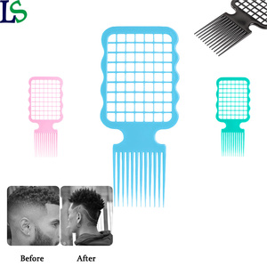 Peine giratorio de bobina mágica, esponja para <span class=keywords><strong>rizos</strong></span> de pelo, peine de peluquería para hombres, cepillo para <span class=keywords><strong>rizos</strong></span>, peines giratorios - Product Image 2