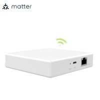 Puente Inteligente para el Hogar Tuya Zigbee Matter Thread, Compatible con Zigbee 3.0, Alexa, Echo y Asistente de Google para Hoteles