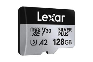 การ์ดหน่วยความจำมินิ TF ระดับมืออาชีพ Silver Plus U3 V30 MicroSDXC อุปกรณ์เสริมสำหรับกล้องแอคชั่นและกีฬา ใช้งานร่วมกับโดรนได้ - Product Image 2