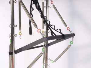 Заводская распродажа: Коммерческий/домашний высококачественный пилатес-реформер Cadillac Cama De Tower из массива дуба - Product Image 5