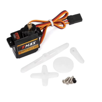 Micro servo EMAX ES08MA II 12g/1.8kg/10sec avec dents métalliques, nouveaux modules et kits électroniques