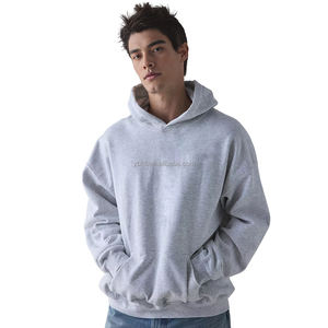 Moda para hombre Sudaderas con capucha de gran tamaño French Terry Diseño personalizado Sudaderas con capucha Proveedor Sudaderas con capucha de alta calidad para hombres - Product Image 2