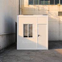 Structure en acier préfabriquée, maison conteneur pliable en X, panneau sandwich, assemblage rapide, bureau modulaire portable, camp, maison, CE