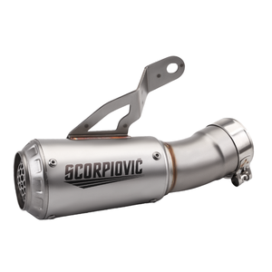 Silenciador de escape de motocicleta modificado 2019-2024 para <span class=keywords><strong>S1000R</strong></span>, nueva condición, deslizamiento medio en tubería utilizada para 2022-2023 - Product Image 1