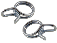 Colliers de serrage pour tuyaux d'eau, acier inoxydable, Double, différentes couleurs disponibles