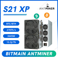 Système de minage de Bitcoin S21 XP 270T SHA256 pour les grandes exploitations minières, fonctionnement efficace, déploiement à long terme