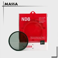 MASSA équipement photographique accessoires pour appareils photo numériques verre optique 52mm objectif d'appareil photo Super mince filtre ND8 pour canon nikon