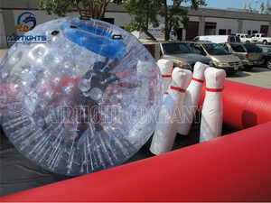 Divertido Juego de Bolos Humano Inflable, Juegos Comerciales de Bolos con Personas - Product Image 5