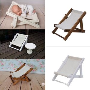 Nouveaux accessoires de photographie rétro pour bébés, chaise à bascule vieillie, nouveaux accessoires de photographie pour nouveau-nés. - Product Image 2