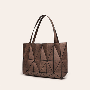 Borse Tote in Sughero da <span class=keywords><strong>Donna</strong></span> <span class=keywords><strong>Bordeaux</strong></span> con Motivo Geometrico, Personalizzabili all'Ingrosso per Uso Quotidiano, Feste e Shopping - Product Image 1