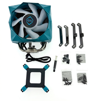 Enfriador de Aire para CPU X5 con Ventilador de 120 mm y 4 Pines PWM, Compatible con LGA1366/775 y AMD AM4/FM1