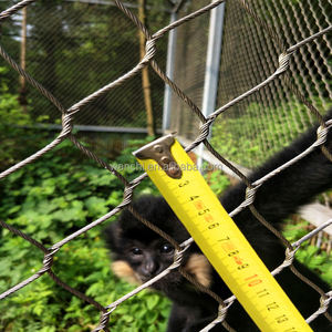 SS 304 316 гибкая сетка из нержавеющей стали с узлами/Вольная сетка/сетка X-Tend для зоопарка - Product Image 4