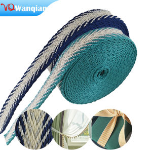 Correas personalizadas de algodón de 7/8 pulgadas, 2,2 cm, Línea Plateada, cinta reflectante en espiga, <span class=keywords><strong>Collar</strong></span> de perro, correa para cámara - Product Image 1