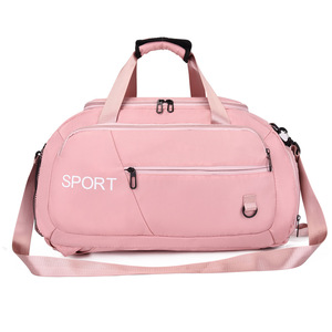 Fashionable Large Capacity Oxford Cloth Gym <b>Suitcase</b> Characters Pattern Portable Zipper Closure Soft for Fitness Travel Bag - Product Image 3
